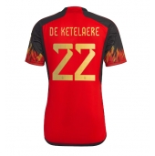 België Charles De Ketelaere #22 Thuis tenue WK 2022 Korte Mouwen
