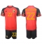 België Charles De Ketelaere #22 Thuis tenue voor kinderen WK 2022 Korte Mouwen (+ broek)