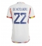 België Charles De Ketelaere #22 Uit tenue WK 2022 Korte Mouwen