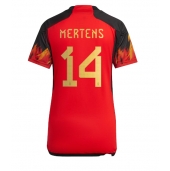 België Dries Mertens #14 Thuis tenue voor Dames WK 2022 Korte Mouwen
