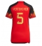 België Jan Vertonghen #5 Thuis tenue voor Dames WK 2022 Korte Mouwen