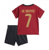 België Kevin De Bruyne #7 Thuis tenue voor kinderen EK 2024 Korte Mouwen (+ broek)