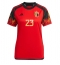België Michy Batshuayi #23 Thuis tenue voor Dames WK 2022 Korte Mouwen