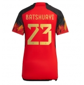 België Michy Batshuayi #23 Thuis tenue voor Dames WK 2022 Korte Mouwen