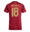 België Orel Mangala #18 Thuis tenue voor Dames EK 2024 Korte Mouwen