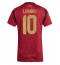 België Romelu Lukaku #10 Thuis tenue voor Dames EK 2024 Korte Mouwen