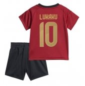 België Romelu Lukaku #10 Thuis tenue voor kinderen EK 2024 Korte Mouwen (+ broek)