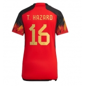 België Thorgan Hazard #16 Thuis tenue voor Dames WK 2022 Korte Mouwen