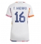 België Thorgan Hazard #16 Uit tenue voor Dames WK 2022 Korte Mouwen