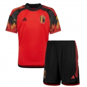 België Thuis tenue voor kinderen WK 2022 Korte Mouwen (+ broek)