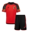 België Thuis tenue voor kinderen WK 2022 Korte Mouwen (+ broek)