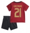 België Timothy Castagne #21 Thuis tenue voor kinderen EK 2024 Korte Mouwen (+ broek)