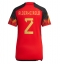 België Toby Alderweireld #2 Thuis tenue voor Dames WK 2022 Korte Mouwen