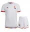 België Uit tenue voor kinderen WK 2022 Korte Mouwen (+ broek)