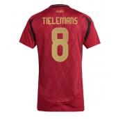 België Youri Tielemans #8 Thuis tenue voor Dames EK 2024 Korte Mouwen