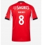 Benfica Fredrik Aursnes #8 Thuis tenue 2025-26 Korte Mouwen