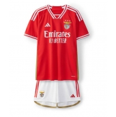 Benfica Thuis tenue voor kinderen 2023-24 Korte Mouwen (+ broek)