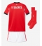 Benfica Thuis tenue voor kinderen 2025-26 Korte Mouwen (+ broek)