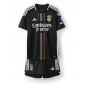 Benfica Uit tenue voor kinderen 2023-24 Korte Mouwen (+ broek)
