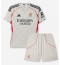 Benfica Uit tenue voor kinderen 2025-26 Korte Mouwen (+ broek)