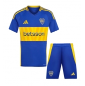 Boca Juniors Thuis tenue voor kinderen 2024-25 Korte Mouwen (+ broek)