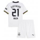 Borussia Dortmund Donyell Malen #21 Derde tenue voor kinderen 2024-25 Korte Mouwen (+ broek)
