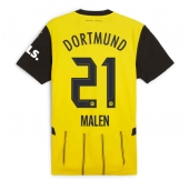 Borussia Dortmund Donyell Malen #21 Thuis tenue 2024-25 Korte Mouwen