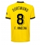 Borussia Dortmund Felix Nmecha #8 Thuis tenue 2023-24 Korte Mouwen