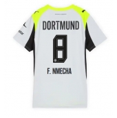 Borussia Dortmund Felix Nmecha #8 Uit tenue voor Dames 2025-26 Korte Mouwen