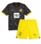 Borussia Dortmund Giovanni Reyna #7 Uit tenue voor kinderen 2023-24 Korte Mouwen (+ broek)