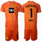 Borussia Dortmund Gregor Kobel #1 Keeper Derde tenue voor kinderen 2024-25 Korte Mouwen (+ broek)