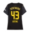 Borussia Dortmund Jamie Bynoe-Gittens #43 Uit tenue voor Dames 2024-25 Korte Mouwen