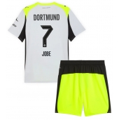 Borussia Dortmund Jobe Bellingham #7 Uit tenue voor kinderen 2025-26 Korte Mouwen (+ broek)