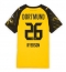 Borussia Dortmund Julian Ryerson #26 Thuis tenue voor Dames 2025-26 Korte Mouwen