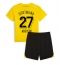 Borussia Dortmund Karim Adeyemi #27 Thuis tenue voor kinderen 2023-24 Korte Mouwen (+ broek)