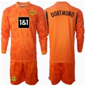 Borussia Dortmund Keeper Derde tenue voor kinderen 2024-25 Lange Mouwen (+ broek)