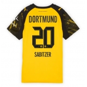Borussia Dortmund Marcel Sabitzer #20 Thuis tenue voor Dames 2025-26 Korte Mouwen