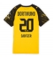 Borussia Dortmund Marcel Sabitzer #20 Thuis tenue voor Dames 2025-26 Korte Mouwen