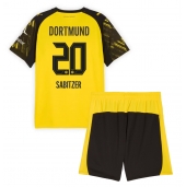 Borussia Dortmund Marcel Sabitzer #20 Thuis tenue voor kinderen 2025-26 Korte Mouwen (+ broek)