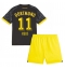 Borussia Dortmund Marco Reus #11 Uit tenue voor kinderen 2023-24 Korte Mouwen (+ broek)