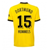 Borussia Dortmund Mats Hummels #15 Thuis tenue voor Dames 2023-24 Korte Mouwen