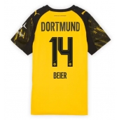 Borussia Dortmund Maximilian Beier #14 Thuis tenue voor Dames 2025-26 Korte Mouwen