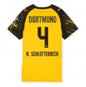 Borussia Dortmund Nico Schlotterbeck #4 Thuis tenue voor Dames 2025-26 Korte Mouwen