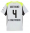 Borussia Dortmund Nico Schlotterbeck #4 Uit tenue 2025-26 Korte Mouwen