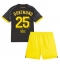 Borussia Dortmund Niklas Sule #25 Uit tenue voor kinderen 2023-24 Korte Mouwen (+ broek)
