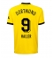 Borussia Dortmund Sebastien Haller #9 Thuis tenue 2023-24 Korte Mouwen