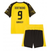 Borussia Dortmund Serhou Guirassy #9 Thuis tenue voor kinderen 2025-26 Korte Mouwen (+ broek)