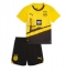 Borussia Dortmund Thuis tenue voor kinderen 2023-24 Korte Mouwen (+ broek)