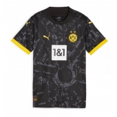 Borussia Dortmund Uit tenue voor Dames 2023-24 Korte Mouwen
