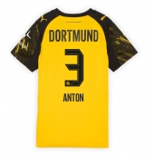 Borussia Dortmund Waldemar Anton #3 Thuis tenue voor Dames 2025-26 Korte Mouwen
